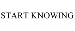 START KNOWING trademark