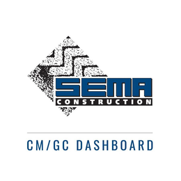 SEMA CONSTRUCTION CM/GC DASHBOARD trademark