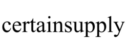 CERTAINSUPPLY trademark