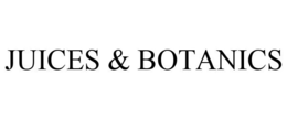 JUICES & BOTANICS trademark