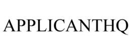 APPLICANTHQ trademark