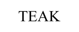 TEAK trademark
