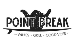 POINT BREAK - WINGS · GRILL · GOOD VIBES - trademark