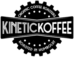 KINETIC KOFFEE ORGANIC COFFEE ROASTERS ROASTED IN HUMBOLDT trademark