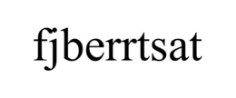 FJBERRTSAT trademark