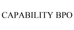 CAPABILITY BPO trademark