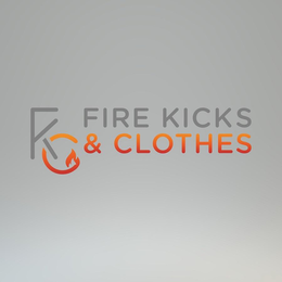 FK FIRE KICKS & CLOTHES trademark