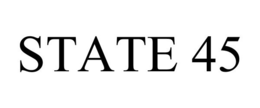 STATE 45 trademark