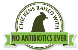 CHICKENS RAISED WITH NO ANTIBIOTICS EVER trademark