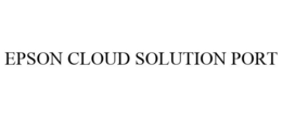 EPSON CLOUD SOLUTION PORT trademark