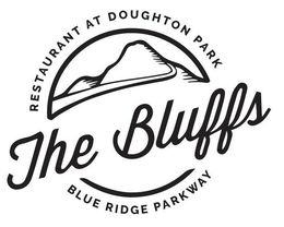 THE BLUFFS RESTAURANT AT DOUGHTON PARK BLUE RIDGE PARKWAY trademark