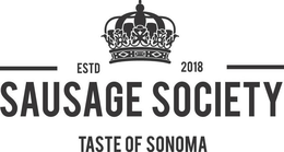 ESTD 2018 SAUSAGE SOCIETY TASTE OF SONOMA trademark