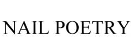 NAIL POETRY trademark
