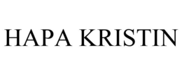 HAPA KRISTIN trademark