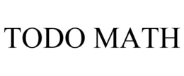 TODO MATH trademark