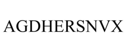 AGDHERSNVX trademark