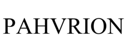 PAHVRION trademark