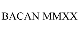 BACAN MMXX trademark