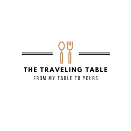 THE TRAVELING TABLE FROM MY TABLE TO YOURS trademark