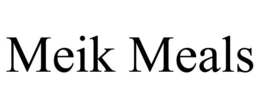 MEIK MEALS trademark