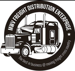 MWV FREIGHT DISTRIBUTION ENTERPRISE THE BEST IN BUSINESS @ MOVING FREIGHT CROSS COUNTRY trademark