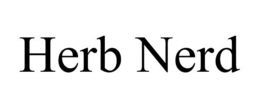 HERB NERD trademark