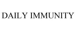 DAILY IMMUNITY trademark