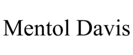 MENTOL DAVIS trademark
