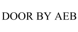 DOOR BY AEB trademark