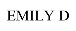 EMILY D trademark