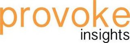 PROVOKE INSIGHTS trademark