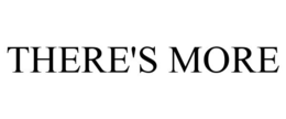THERE'S MORE trademark
