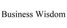 BUSINESS WISDOM trademark