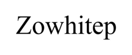 ZOWHITEP trademark