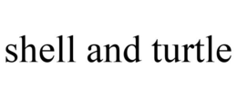 SHELL AND TURTLE trademark