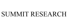 SUMMIT RESEARCH trademark
