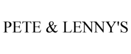 PETE & LENNY'S trademark