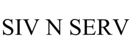 SIV N SERV trademark