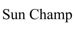 SUN CHAMP trademark