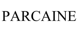 PARCAINE trademark