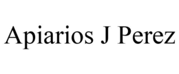 APIARIOS J PEREZ trademark
