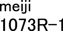 MEIJI 1073R-1 trademark