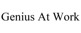 GENIUS AT WORK trademark