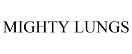 MIGHTY LUNGS trademark