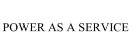 POWER AS A SERVICE trademark