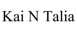 KAI N TALIA trademark