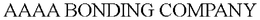 AAAA BONDING COMPANY trademark