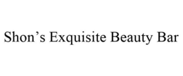 SHON'S EXQUISITE BEAUTY BAR trademark