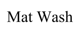 MAT WASH trademark