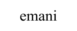 EMANI trademark